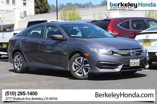 2018 Honda Civic GRAY Great Price WHAT A DEAL - - by for sale in Berkeley, CA