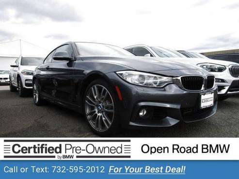 2016 BMW 4 Series 2dr Cpe 428i xDrive AWD SULEV coupe Mineral Gray for sale in Edison, NJ