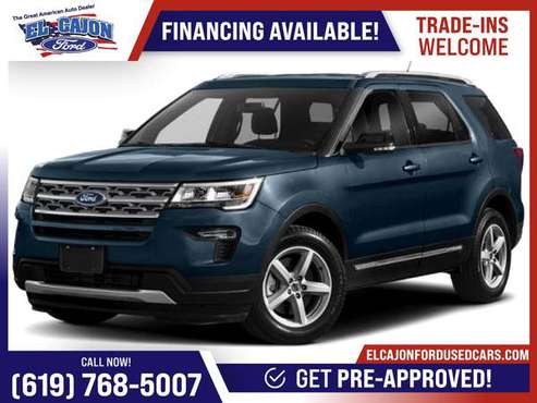 2018 Ford Explorer Sport FOR ONLY 602/mo! - - by for sale in Santee, CA