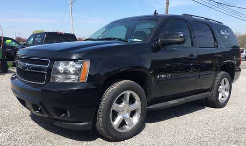 2007 CHEVROLET TAHOE 4X4 LOW MILES NEW TIRES KY SUV 3rd ROW LEATHER for sale in Lancaster, KY