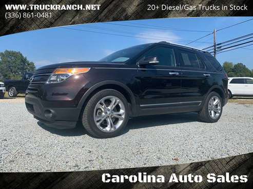 *3rd ROW* 2014 Ford Explorer Limited HEATED LEATHER NAV *LOADED* CLEAN for sale in Trinity, VA