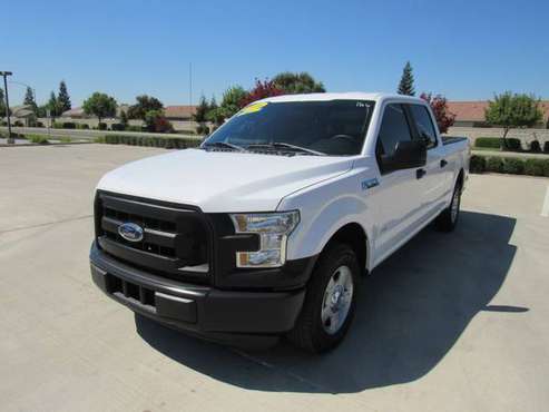 2016 FORD F150 SUPER CREW CAB XL PICKUP 2WD for sale in Manteca, CA