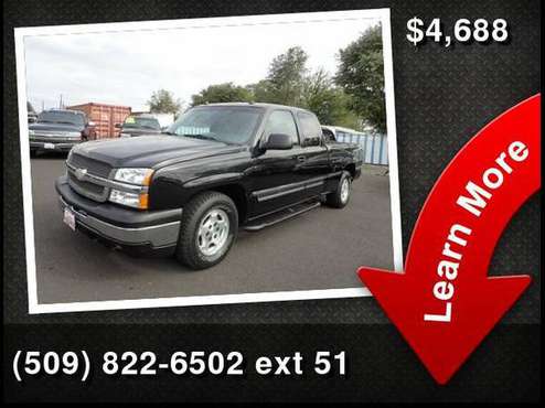 2004 Chevrolet Silverado 1500 LT Buy Here Pay Here for sale in Yakima, WA