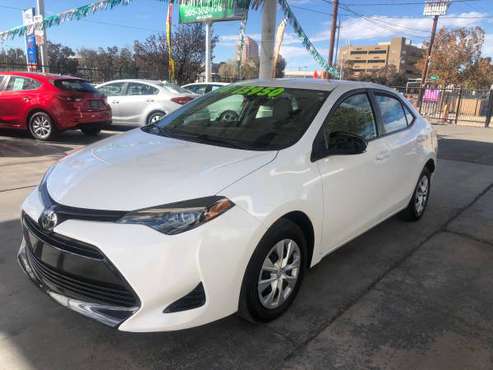 2018 Toyota Corolla 60k miles - cars & trucks - by dealer - vehicle... for sale in Albuquerque, NM