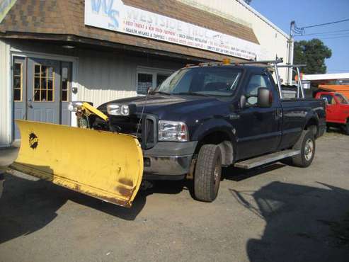 2007 ford F250 4x4 plow truck - cars & trucks - by dealer - vehicle... for sale in Seabrook, ME