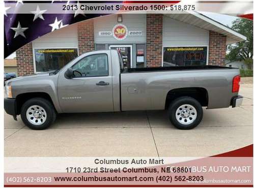 2013 Chevrolet Silverado 1500 2wd - cars & trucks - by dealer -... for sale in Columbus, NE