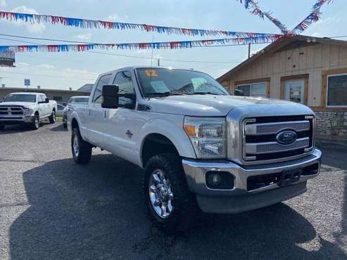 2012 Ford F-250 F250 F 250 Super Duty Lariat 4x4 4dr Crew Cab 6 8 for sale in San Marcos, TX
