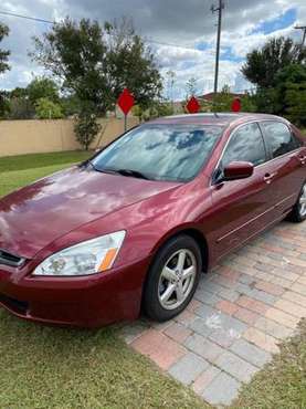 HONDA ACCORD 2003 EXL v6 - cars & trucks - by owner - vehicle... for sale in Naples, FL