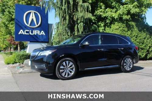 2016 Acura MDX AWD All Wheel Drive SUV for sale in Fife, WA