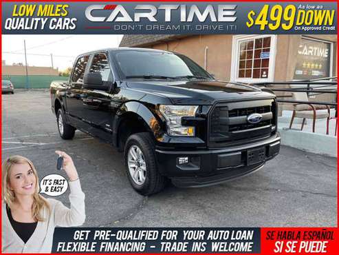 2016 Ford F-150 XLT SuperCrew 5.5-ft. Bed 2WD - cars & trucks - by... for sale in Huntington Beach, CA