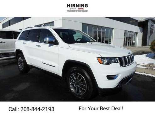 2019 Jeep Grand Cherokee Limited suv Bright White Clearcoat - cars & for sale in Pocatello, ID