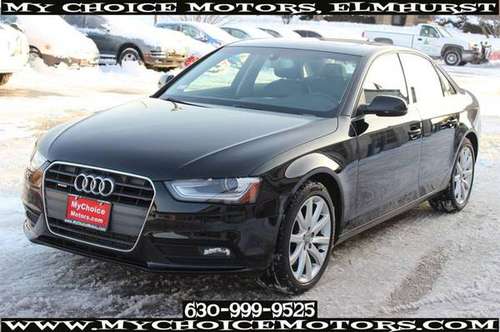 2013 *AUDI*A4* GAS SAVER LEATHER SUNROOF NAVI KEYLES GOOD TIRES 033331 for sale in Elmhurst, IL