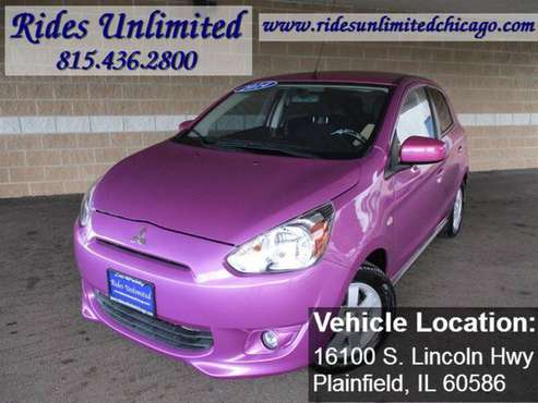 2014 Mitsubishi Mirage ES - cars & trucks - by dealer - vehicle... for sale in Plainfield, IL