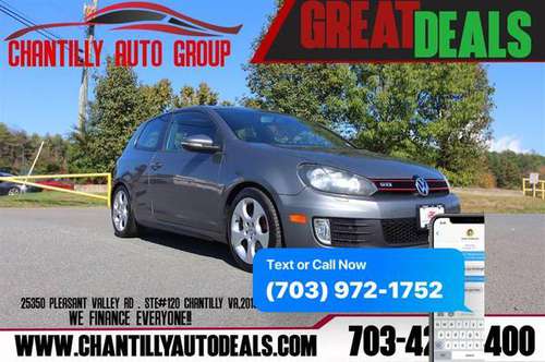 2010 VOLKSWAGEN GTI We Finance Everyone!!! - cars & trucks - by... for sale in Chantilly, VA
