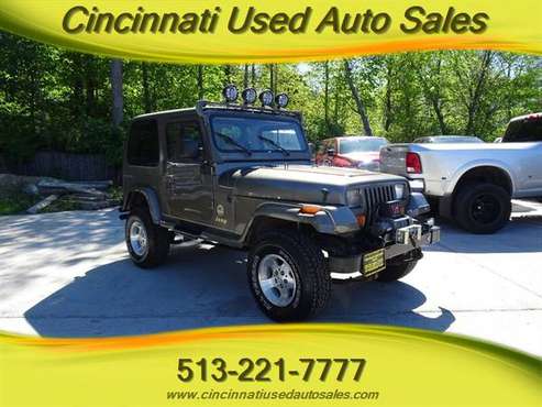 1990 Jeep Wrangler Sahara I6 4X4 - - by dealer for sale in Cincinnati, OH