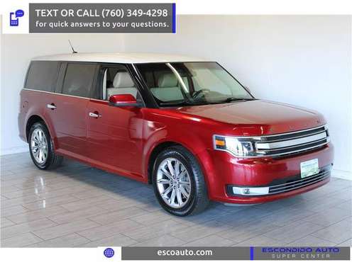 2013 Ford Flex Limited SUV - cars & trucks - by dealer - vehicle... for sale in Escondido, CA