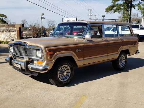 1984 JEEP GRAND WAGONEER: 4wd · 146k miles - cars & trucks - by... for sale in Tyler, TX