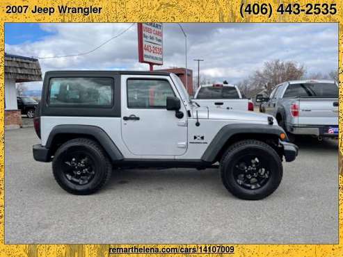 2007 Jeep Wrangler 4WD 2dr X - - by dealer - vehicle for sale in Helena, MT