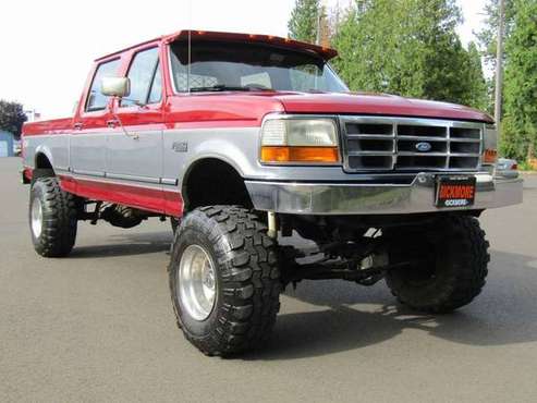 1997 Ford F250 Crew Cab 4x4 4WD F-250 Short Bed Crew Cab Truck for sale in Gresham, OR