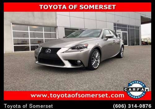 2014 Lexus Is 250 - - by dealer - vehicle automotive for sale in Somerset, KY