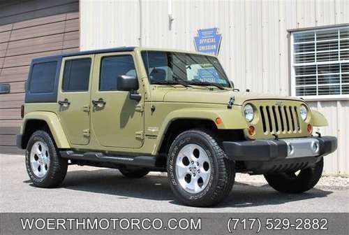 2013 Jeep Wrangler Unlimited Sahara - 71, 000 Miles - 1Owner - Hard for sale in Christiana, PA