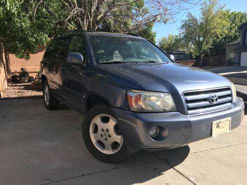 08 Toyota Highlander Limited 4x4 third row seating sunroof leather V-6 for sale in Albuquerque, NM