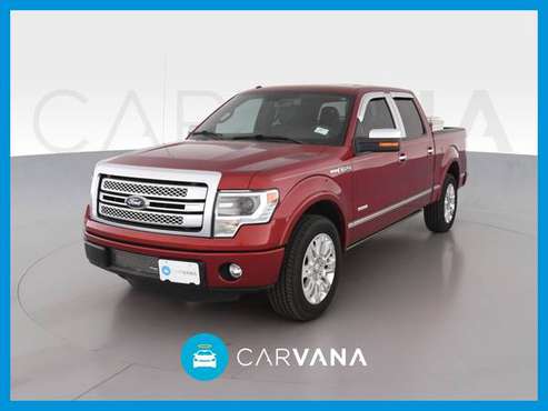 2013 Ford F150 SuperCrew Cab Platinum Pickup 4D 5 1/2 ft pickup Red for sale in Albany, GA