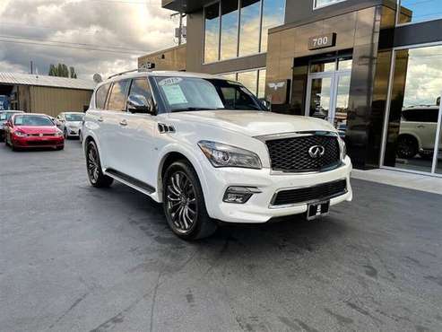 2015 Infiniti QX80 AWD All Wheel Drive 7-Passenger w/3rd row seating for sale in Bellingham, WA
