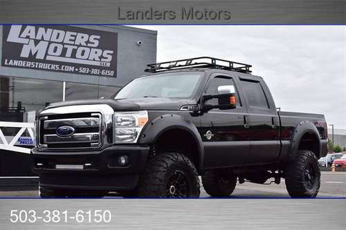 2015 FORD F350 LARIAT LIFTED DIESEL PLUS PKG FX4 HEATED COOLED NAV 6.7 for sale in Gresham, OR