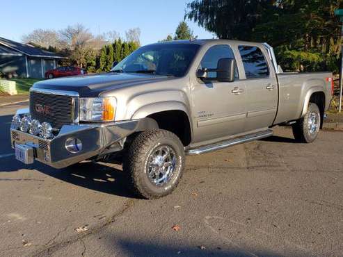 2008 GMC 3500 c.c. 4x4 long bed - cars & trucks - by owner - vehicle... for sale in Hillsboro, OR