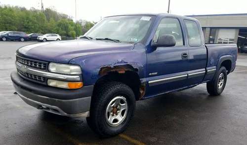 2000 Chevrolet Silverado 1500 Ext Cab 4x4, 4 8L V8, 145k, runs well for sale in Coitsville, OH