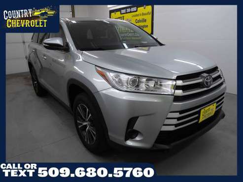 2019 Toyota Highlander LE V6***ONE OWNER SUV*** - cars & trucks - by... for sale in COLVILLE, WA