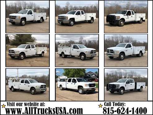 1/2 - 1 Ton Service Utility Trucks & Ford Chevy Dodge GMC WORK TRUCK for sale in colo springs, CO