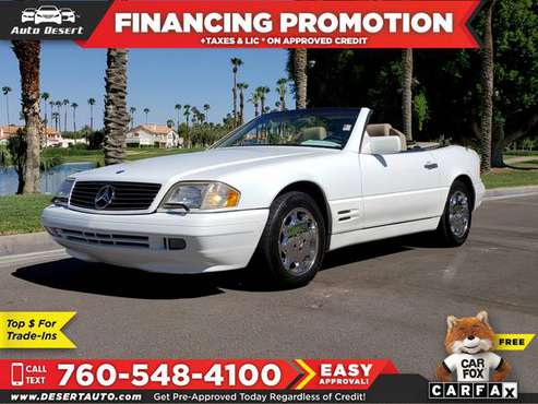 1996 Mercedes-Benz *SL* *Class* - cars & trucks - by dealer -... for sale in Palm Desert , CA