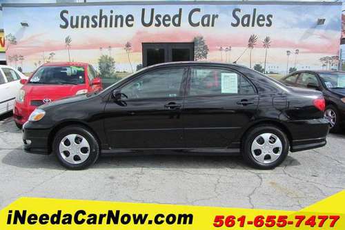 2006 Toyota Corolla S, Stick Shift, Only $999 Down** $70/Wk for sale in West Palm Beach, FL