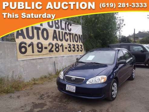 2006 Toyota Corolla Public Auction Opening Bid - - by for sale in Mission Valley, CA