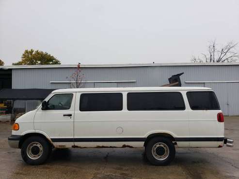 2001 Dodge Ram Van 3500 15 Pass - cars & trucks - by owner - vehicle... for sale in Blue Island, IL