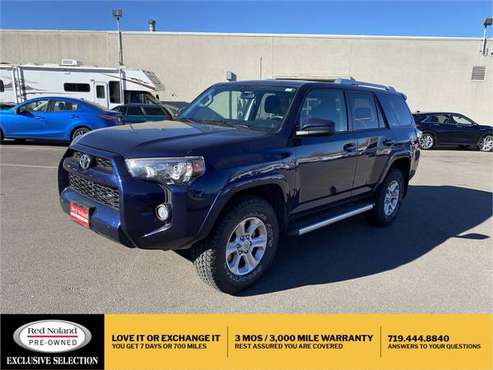 2016 Toyota 4Runner SR5 With Navigation & 4WD - cars & trucks - by... for sale in Colorado Springs, CO