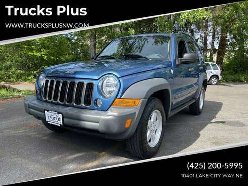 Trucks Plus 2006 Jeep Liberty Sport 4dr SUV 4WD - cars & for sale in Seattle, WA