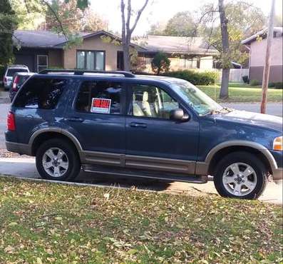 2003 Ford Explorer Eddie Bauer edition for sale in Charles City, IA