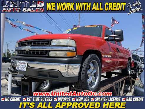 2002 Chevrolet Chevy Silverado 1500 Ext. Cab Short Bed 2WD - cars &... for sale in midway city, CA