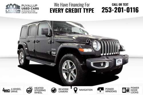2020 Jeep Wrangler Unlimited Sahara for sale in PUYALLUP, WA