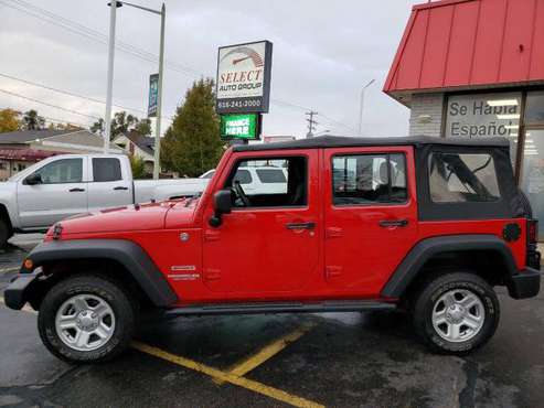 2012 Jeep Wrangler Unlimited Sport 4x4 4dr SUV - ALL TYPES OF CREDIT... for sale in Grand Rapids, MI