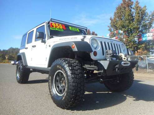2008 4 DOOR JEEP WRANGLER RUBICON UNLIMITED WITH LOTS OF EXTRAS!! for sale in Anderson, CA