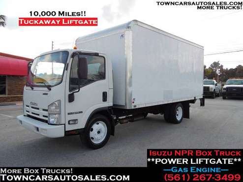 ISUZU NPR box truck w/ *POWER LIFT-GATE Cutaway Box Truck, More Trucks for sale in West Palm Beach, AL