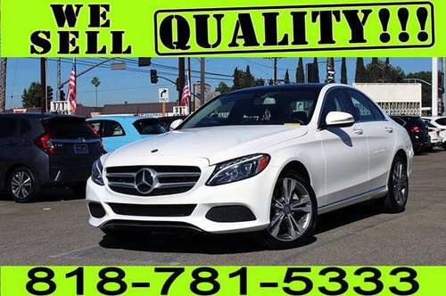 2015 Mercedes-Benz C300 4-MATIC AWD **$0-$500 DOWN. *BAD CREDIT NO... for sale in Los Angeles, CA