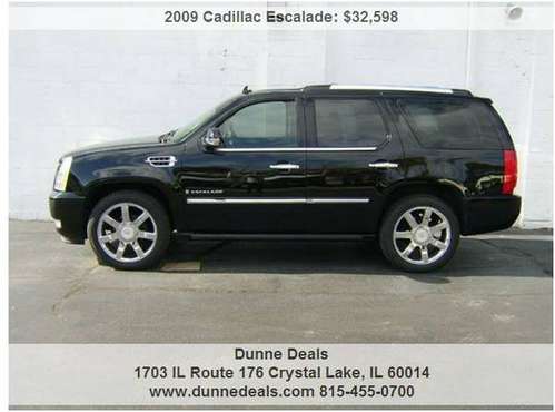 2009 Cadillac Escalade 1 Owner - Super Clean- ON SALE - Ultra Luxury for sale in Crystal Lake, IL