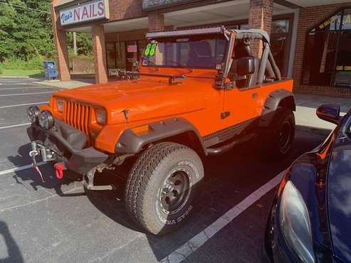 1988 Jeep Wrangler - cars & trucks - by owner - vehicle automotive... for sale in Conyers, GA