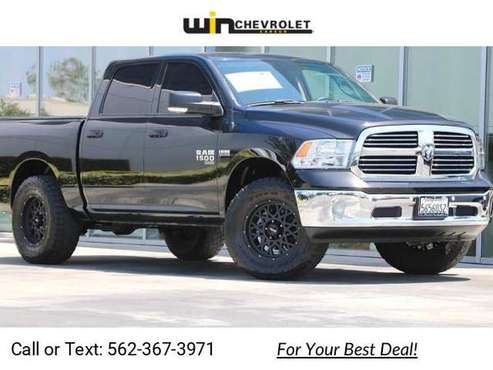 2019 Ram 1500 Classic Big Horn pickup Brilliant Black Crystal - cars for sale in Carson, CA