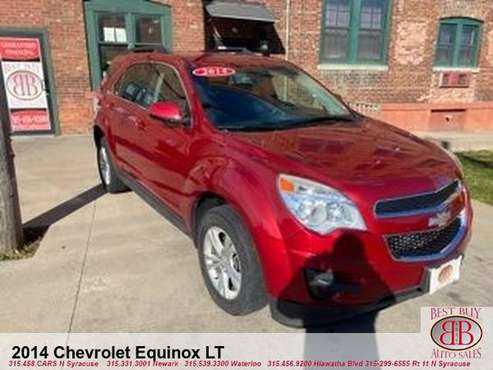 2014 CHEVY EQUINOX LT! TOUCH SCREEN WITH BACK UP CAM! - cars &... for sale in N SYRACUSE, NY